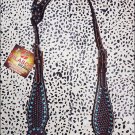 NEW HILASON WESTERN LEATHER HORSE ONE EAR BRIDLE HEADSTALL DARK BROWN S447