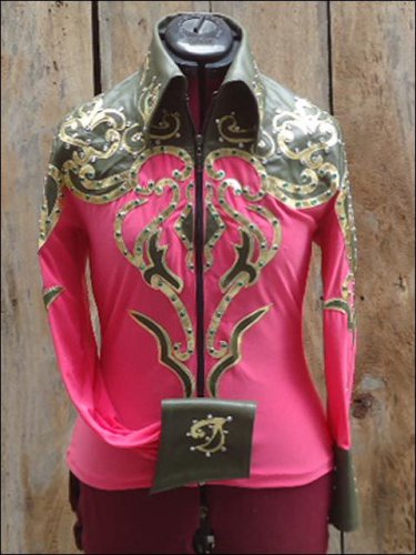 F-SS2834 Hilason Horsemanship Showmanship Jacket Shirt - SML