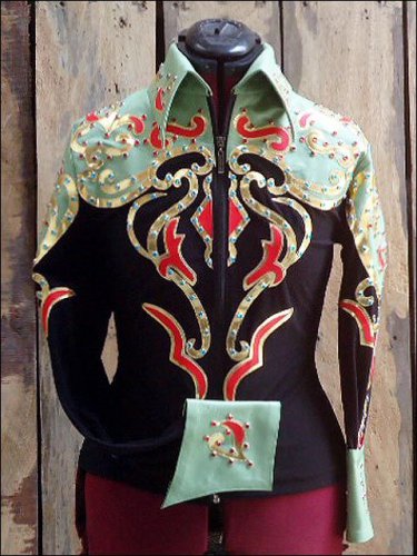F-SS2817 Hilason Horsemanship Showmanship Jacket Shirt - SML