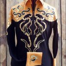 F-SS2827 Hilason Horsemanship Showmanship Jacket Shirt - MED