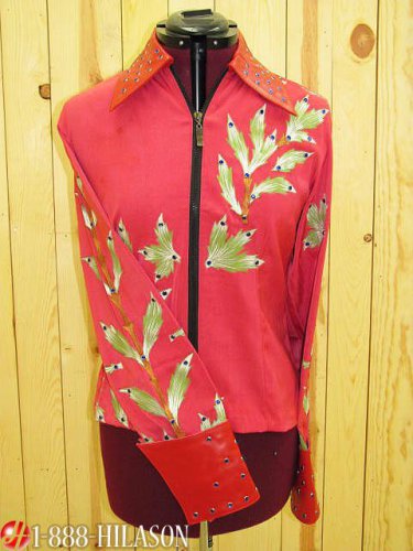 Hilason Showmanship Pleasure Jacket Shirt Sz - LRG SS568-F