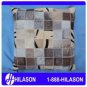 Cowhide Leather Hair-On PatchWork Cushion Pillow Cover PL459