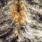 F-HS731 HILASON MEDIUM EXOTIC BRAZILIAN HAIR-ON LEATHER COWHIDE THROW RUG CARPET