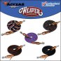 8ft WEAVER HORSE POLY ROPING REINS W/ LEATHER LACES LOOP ENDS