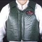 HILASON LEATHER BAREBACK PRO RODEO BULL RIDING PROTECTIVE VEST