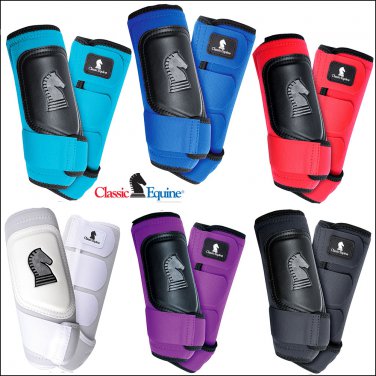 CLASSIC EQUINE CROSS FIT HORSE LEG BOOT FRONT REAR HIND ALL COLOR & SIZES