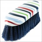HORZE WESTERN TACK HAPPY HORSE PLASTIC DANDY BRUSH DARK BLUE RED
