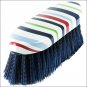 HORZE WESTERN TACK HAPPY HORSE PLASTIC DANDY BRUSH DARK BLUE RED