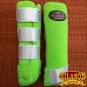 HILASON HORSE LEG PROTECTION NEOPRENE FRONT/REAR GLITTER SPORTS BOOTS PAIR