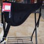REINSMAN CONTOUR MICRO SUEDE BAREBACK PAD W/ TACKY TOO BASE - BLACK