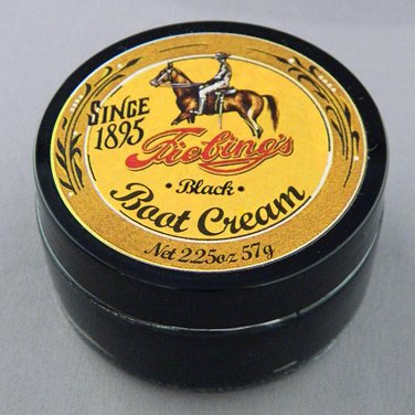 2 OZ FIEBING'S BOOT CREAM POLISH FOR SMOOTH GRAINED LEATHER SHOES ALL COLORS
