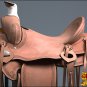 RS106-F HILASON "BIG KING Series" WESTERN WADE RANCH ROPING COWBOY SADDLE 15