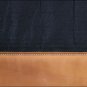 HILASON WESTERN WOOL FELT GEL SADDLE PAD W/ LEATHER BORDER - BLACK
