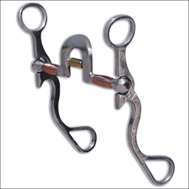 PROFESSIONAL CHOICE BOB AVILA SANTA MARIA COLLECTION ROLLER HORSE MOUTH BIT