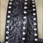 42x1 1/2" 3D NATURAL FLORAL MENS WESTERN FASHION LEATHER BELT SILVER BUCKLE
