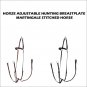 HORZE ADJUSTABLE HORSE HUNTING BREASTPLATE MARTINGALE