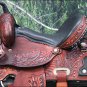 OS203ROM-15" HILASON WESTERN BARREL RACING TRAIL PLEASURE LEATHER HORSE SADDLE