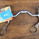 FRANCOIS GAUTHIER COLLECTION METALAB ANTIQUE LOW PORT HINGED FUTURITY HORSE BIT