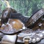 TO200AB-F HILASON TREELESS WESTERN BARREL RACING PLEASURE TRAIL HORSE SADDLE 16"