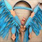 HILASON WESTERN LEATHER BRIDLE HEADSTALL BREAST COLLAR TAN TURQUOISE w/ FRINGES