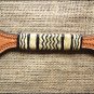 S529 HILASON WESTERN RAWHIDE BRAIDED LEATHER HORSE BREAST COLLAR TAN