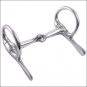 WEAVER LEATHER MINIATURE HORSE BIT 3 1/2 INCH SNAFFLE MOUTH
