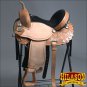 TT316-F HILASON FLEX-TREE BARREL RACING TRAIL PLEASURE WESTERN SADDLE 16"
