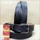 42" HILASON HEAVY DUTY HAND MADE BUFFALO HIDE LEATHER STICHED GUN HOLSTER BELT
