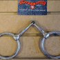 5" CIRCLE Y TACK HORSE ENGRAVED STAINLESS SHOW SNAFFLE BIT