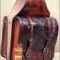 BG108AMF- HILASON WESTERN COWBOY TRAIL RIDE HORSE SADDLE BAG MAHOGANY