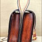 BG108AMF- HILASON WESTERN COWBOY TRAIL RIDE HORSE SADDLE BAG MAHOGANY
