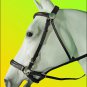 BB101-F HILASON WESTERN LEATHER BROWN BITLESS BITFREE BRIDLE WITH REINS