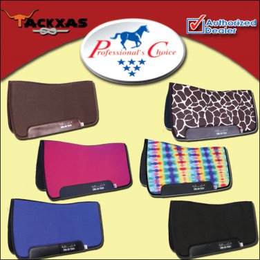 PROFESSIONAL CHOICE SMX AIR RIDE WESTERN ALL AROUND SADDLE PAD WITH FELT BOTTOM