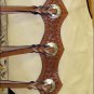 CH376-F HILASON BULL RIDING PRO RODEO WESTERN SMOOTH LEATHER CHINKS CHAPS