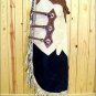 CH376-F HILASON BULL RIDING PRO RODEO WESTERN SMOOTH LEATHER CHINKS CHAPS