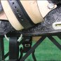 TO104BK3-F HILASON TREELESS WESTERN BARREL RACING TRAIL PLEASURE SADDLE 14"