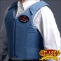 PV102-F HILASON DENIM PRO RODEO BULL RIDING PROTECTIVE VEST - LARGE