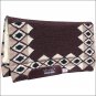 PROFESSIONAL CHOICE QUEST COMFORT FIT SMX FELT AIR RIDE HORSE SADDLE PAD CHOCO