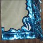 CH400-F HILASON BULL RIDING SOFT SMOOTH WHITE LEATHER RODEO WESTERN CHAPS