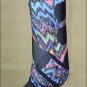 SMALL HILASON ZIG ZAG HORSE REAR LEG PROTECTION ULTIMATE SPORTS BOOTS PAIR