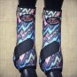 SMALL HILASON ZIG ZAG HORSE REAR LEG PROTECTION ULTIMATE SPORTS BOOTS PAIR