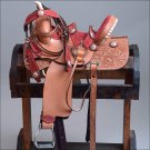 FI136-F WESTERN BARREL RACING TRAIL SADDLE 15 W/ BRIDLE, BREAST COLLAR & BLANKET