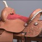 FI136-F WESTERN BARREL RACING TRAIL SADDLE 15 W/ BRIDLE, BREAST COLLAR & BLANKET