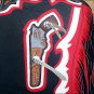 CH815F- HILASON BULL RIDING SOFT SMOOTH LEATHER PRO RODEO WESTERN CHAPS BLACK