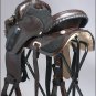 TT206WL-F HILASON WESTERN DRESSAGE FLEX-TREE BARREL RACING TRAIL SADDLE 14"