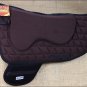 TA115F- HILASON WESTERN TREELESS SADDLE PAD MEMORY FOAM AND ANTI SLIP - BROWN