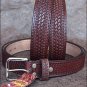 44" 100DB HILASON HANDMADE HEAVY DUTY WESTERN LEATHER MEN GUN HOLSTER BELT BROWN