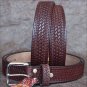 44" 100DB HILASON HANDMADE HEAVY DUTY WESTERN LEATHER MEN GUN HOLSTER BELT BROWN