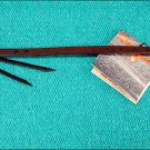 WALNUT CIRCLE Y LEATHER GIRTH HORSE TACK CONNECTING STRAP