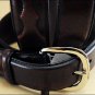 SILVER CREEK JACK OF DIAMONDS WESTERN LEATHER MEN'S BELT - RED
